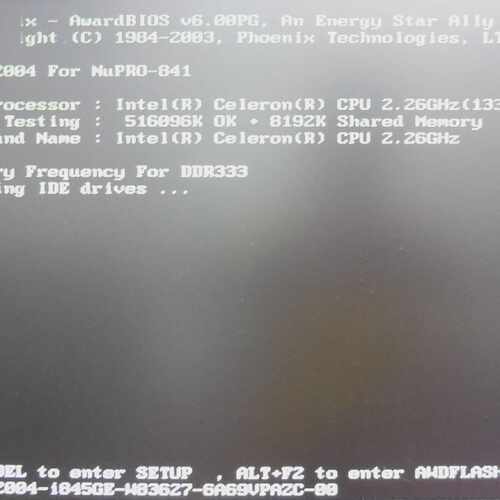 Adlink PRO-841 Rev 2.0 PRO-060907000670 & CPU 2.26GHz & RAM