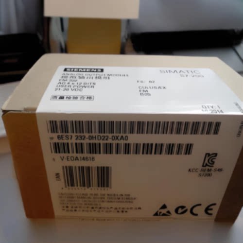 议价西门子EM232模拟量输出模块6ES7232-0HB22/0HD22-0XA0/0XA8/O