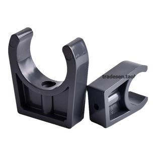 UPVC水管U型夹 塑料水管管夹 水管PVC塑料管夹 低脚平底管卡 管托