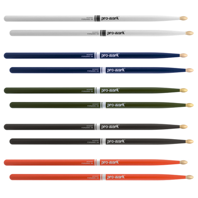 Promark架子鼓鼓棒彩色