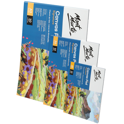 蒙玛特油画本纸板初学者