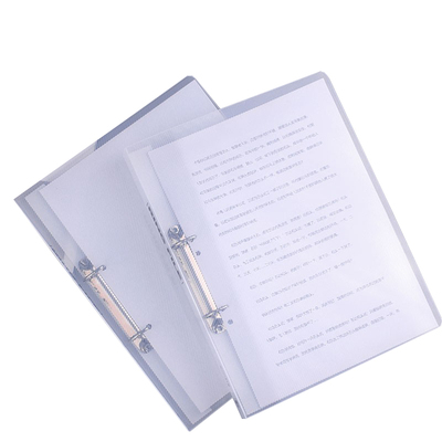 得力两孔文件夹打孔活页资料册