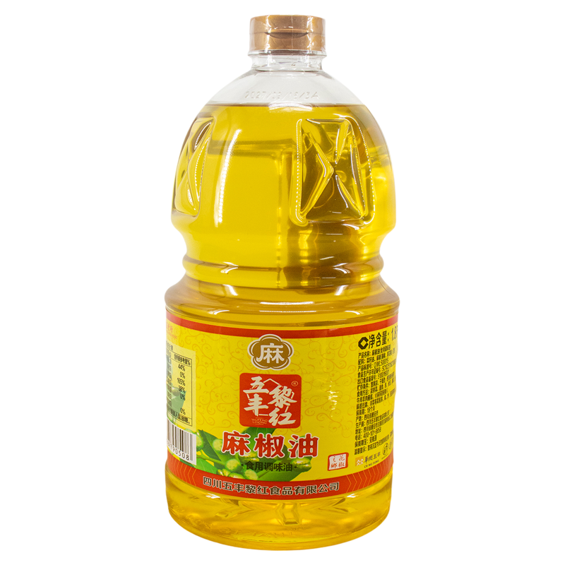 五丰黎红四川麻椒油1.8Lx6桶装