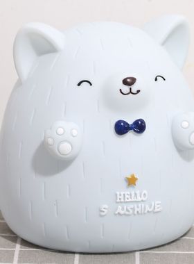 新品 只进不出萌狗存钱罐儿童储蓄罐猫咪创意可爱礼物家居摆件厂