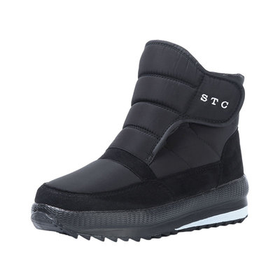 冬季加厚魔术贴雪地靴