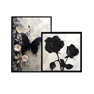 客厅装饰画卧室餐厅摆件轻奢高级感电视柜梳妆台床头简约装饰摆台