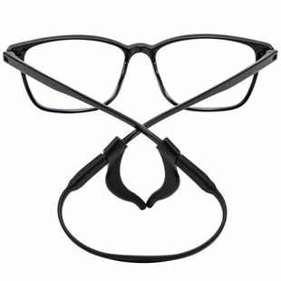 日本眼镜防脱落神器运动打球绑带篮球防掉耳勾托儿童挂绳防滑绳子