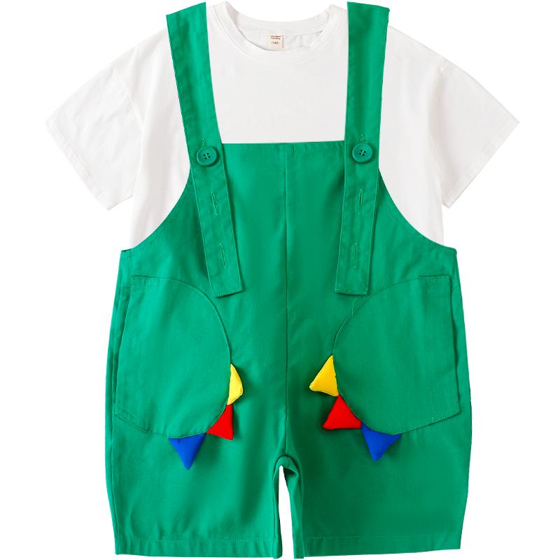 六一幼儿园演出服儿童舞蹈可爱背带裤小学生团体动物表演服夏季