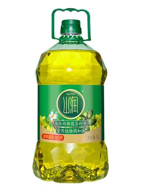 压榨5l植物调和油家用桶装山茶籽