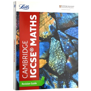 新版剑桥IGCSE数学考试复习指南 英文原版 CIE Cambridge IGCSE Maths Revision Guide 出国留学备考用书 英文版进口原版英语书籍
