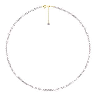 BEAUFINA百分娜极光淡水珍珠项链女小米珠baby珠颈链送女友送礼