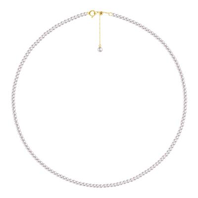 BEAUFINA百分娜极光淡水珍珠项链女小米珠baby珠颈链送女友送礼