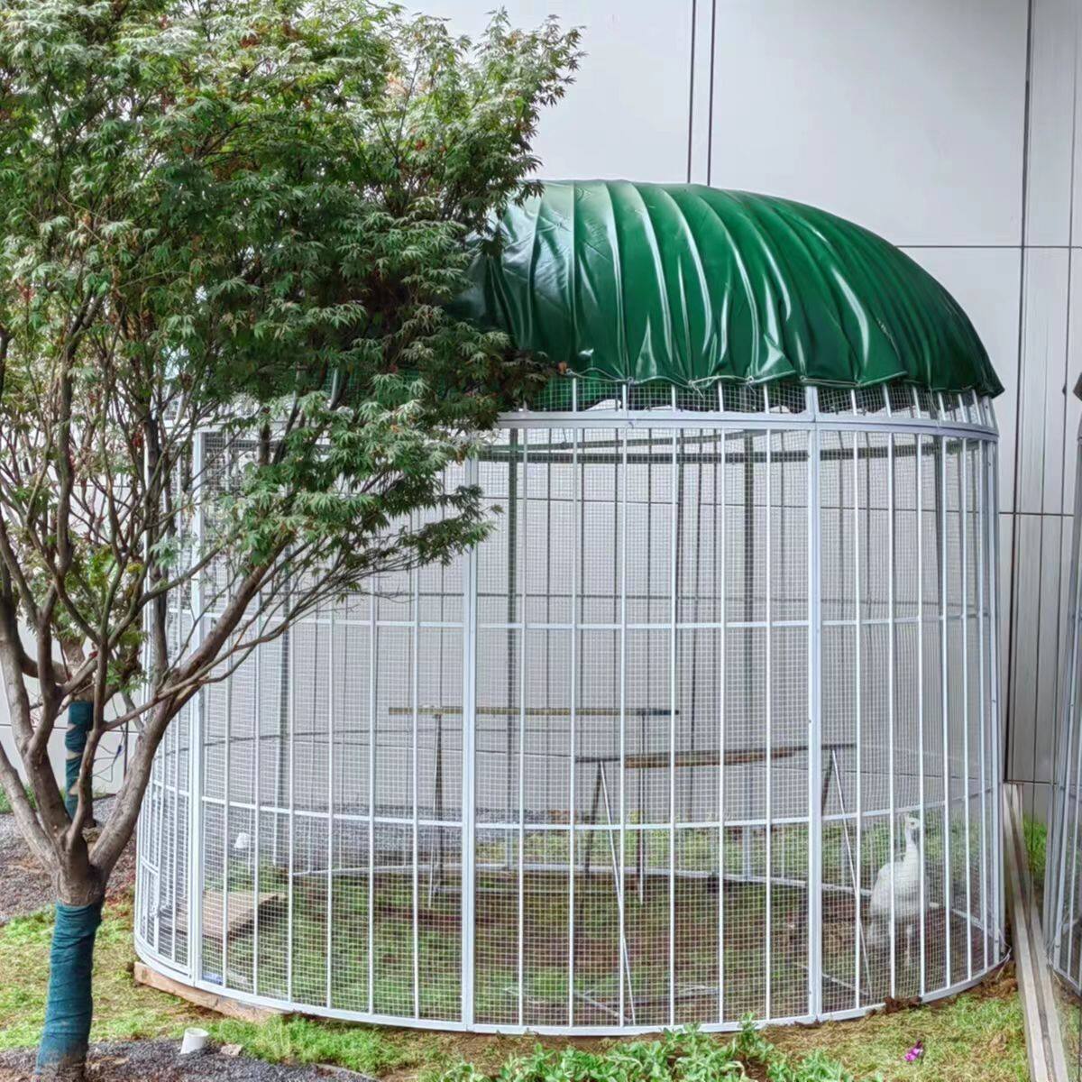 超大虎皮鹦鹉大号金属铁艺户外孔雀笼大型室外加网兔子笼包邮