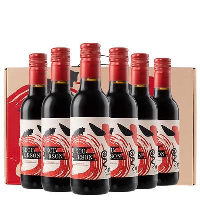 【自营】法国进口小瓶装红酒迷你187ml葡萄酒干红女生晚安酒整箱
