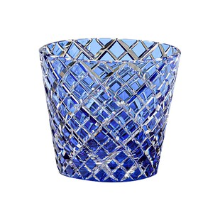 日本KAGAMI江户切子水晶玻璃白酒杯猪口酒盅冷酒清酒杯子和食器皿