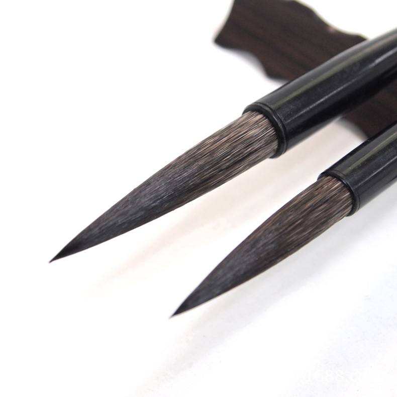 上海周虎臣毛笔批发行草鼠毛笔精制一品书法毛笔须国画灰书画毫