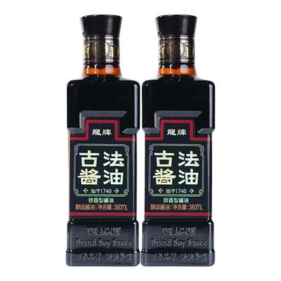 龙牌酱油古法酿造老抽红烧