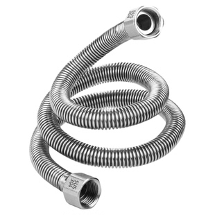 家用防爆延长管304不锈钢金属编织内外丝连接4分进水软管冷热水管