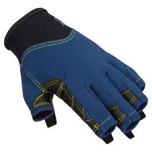 迪卡侬儿童航海露指手套500方便抓握耐磨损腕部弹性柔软材质ODG