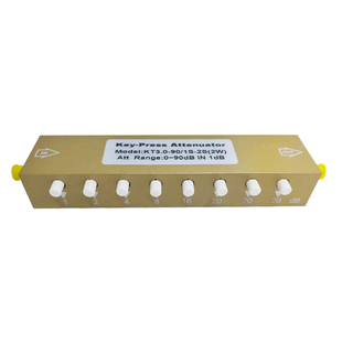 Sma可调衰减器0-90dB4G/N型射频信号衰减器5W1dB步进按键衰减器