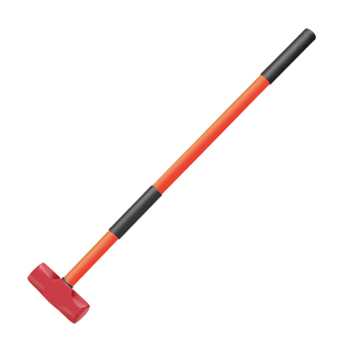 大铁锤子八角锤大锤头八磅10公斤重型大号软把长柄一体式砸墙家用