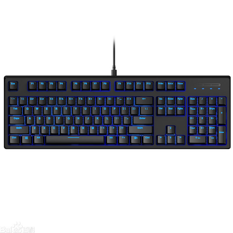 95新雷柏V808Cherry红轴