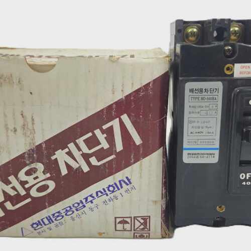 HYUNDAI HO-100BA MOLDED CASE CIRCUIT BREAKER 40AMP 3 POLES F
