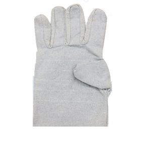 双层帆布手套 耐磨机械修防护 电焊工 加厚劳保用品批24线发全衬