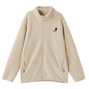 女大童软糯毛绒外套2025冬季新款青少年保暖校服神器学生加绒开衫