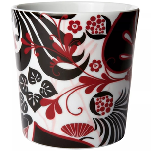 瑞典皇家Rorstrand罗斯兰 Hanna幸福花绘 北欧餐盘碗陶瓷杯 绝版