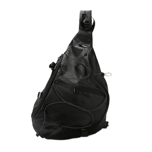 法国Mlcanl Kons单肩包时尚多功能男包通勤个性斜挎包潮流胸包女