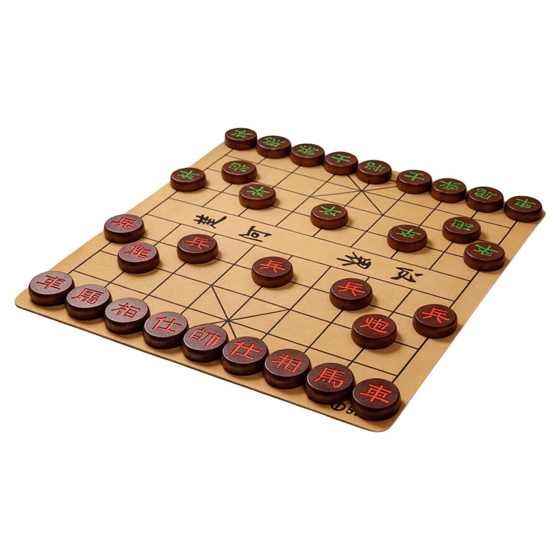 实木中国象棋特大号套装