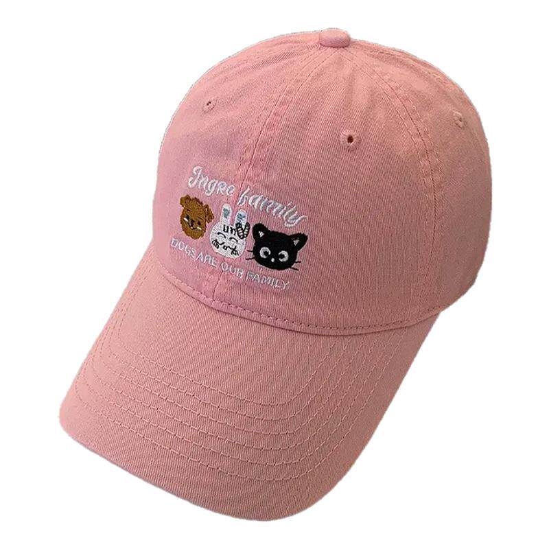 Kitty猫百搭宽檐棒球帽女夏款