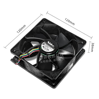 NIDEC12V暴力服务器PWM散热风扇