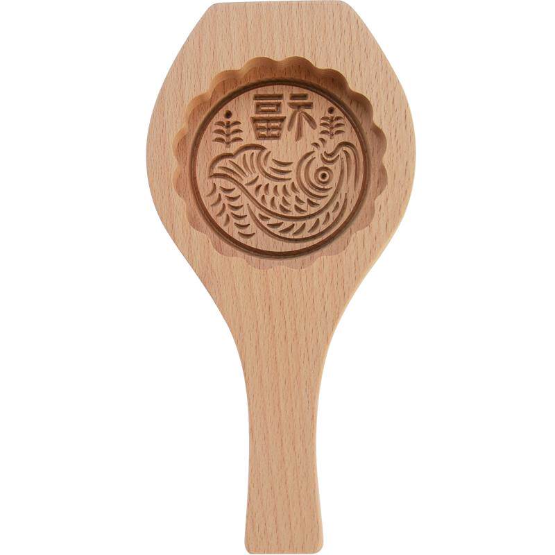 清明果模具月饼模具木质绿豆糕家用模具做糕点南瓜饼馒头磨具粿印