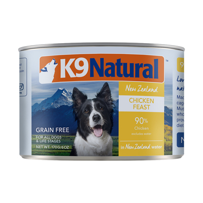 K9Natural狗主食罐170/370g湿粮
