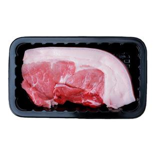 膳博士黑猪肉新鲜带皮前腿肉400g黑毛土猪肉夹心肉肉糜饺子馅原料