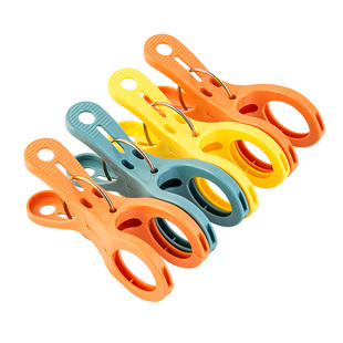 居家家晒被子大夹子无痕晾衣夹被夹家用塑料床单晾晒夹防风固定器