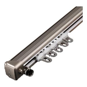 窗帘轨道交叉单双轨静音滑轨防漏光卧室遮光顶侧装导轨直轨滑道