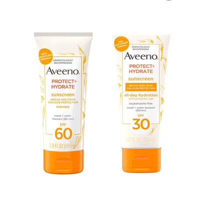 【自营】艾惟诺Aveeno燕麦防晒婴儿儿童青少年保湿滋润88ml SPF30