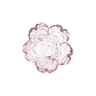 透明金边日式樱花调料碟玻璃味碟酱料碟碟子醋碟火锅蘸料碟小碟