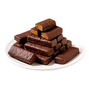 俄罗斯紫皮糖原装正品巧克力夹心糖果散装过年小零食喜糖爆款批发