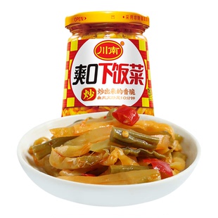 川南下饭菜瓶装爽口下饭菜黄花学生榨菜泡菜早餐配粥咸菜酱菜235g