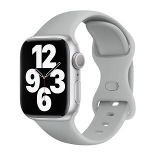 新款运动硅胶iwatch表带s10透气s9适用applewatch手表带s11男女款