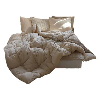 韩国60支纯棉绗缝被子可水洗