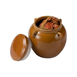 老坛花雕熟醉蟹大闸蟹即食呛蟹海鲜熟食生鲜秘制腌制全母3两螃蟹