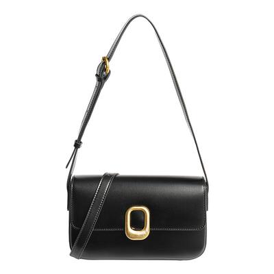 百丽25高级质感简约腋下小方包