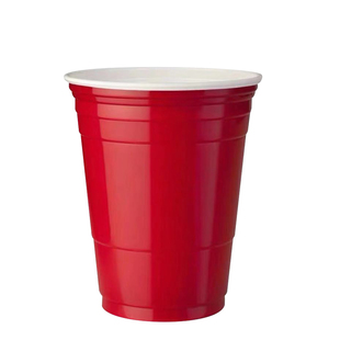 美国派对杯红色一次性塑料杯 创意beerpong游戏杯cups杯子歌杯子