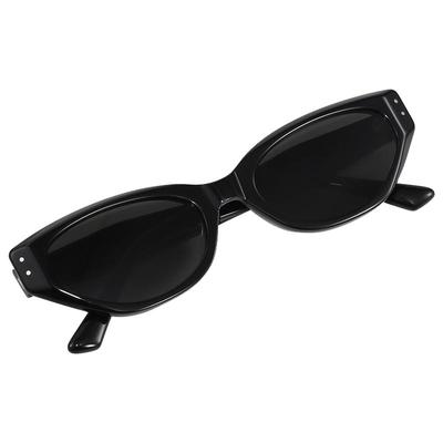 复古高级感个性猫眼墨镜显脸小