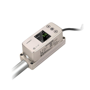 外卡超声波管道流量计卡钳免破管外贴卡扣夹扣式水流量传感器开关